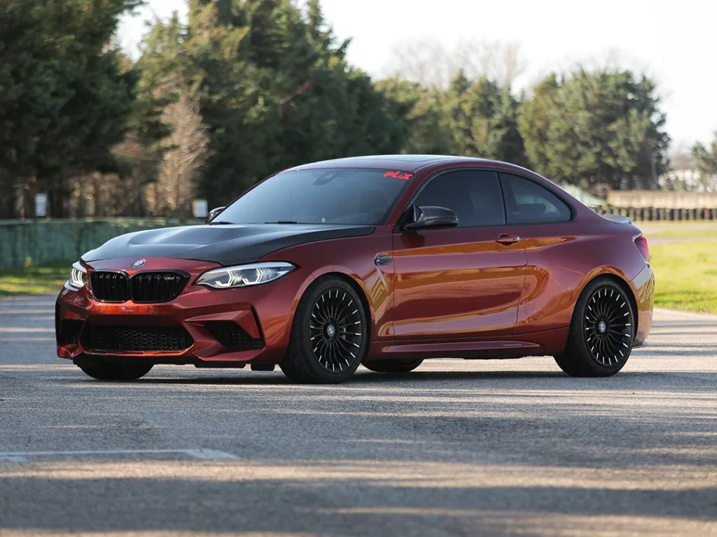 BMW M2 Competition in pista al Circuito del Sele